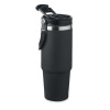 Gobelet double paroi 850 ml MONARQ personnalisé - noir