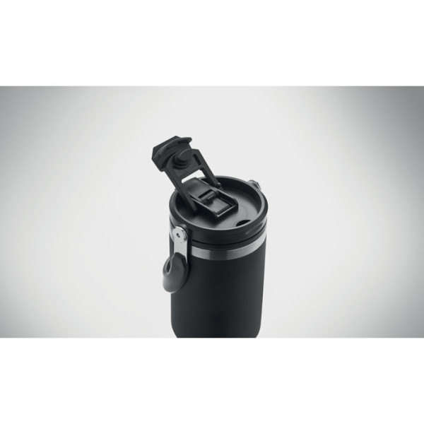 Gobelet double paroi 850 ml MONARQ personnalisé - couvercle