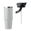 Gobelet double paroi 850 ml MONARQ personnalisé - blanc