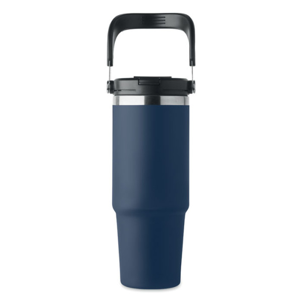 Gobelet double paroi 850 ml MONARQ personnalisé - bleu