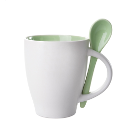 Tasse personnalisée avec cuillère LUSIK