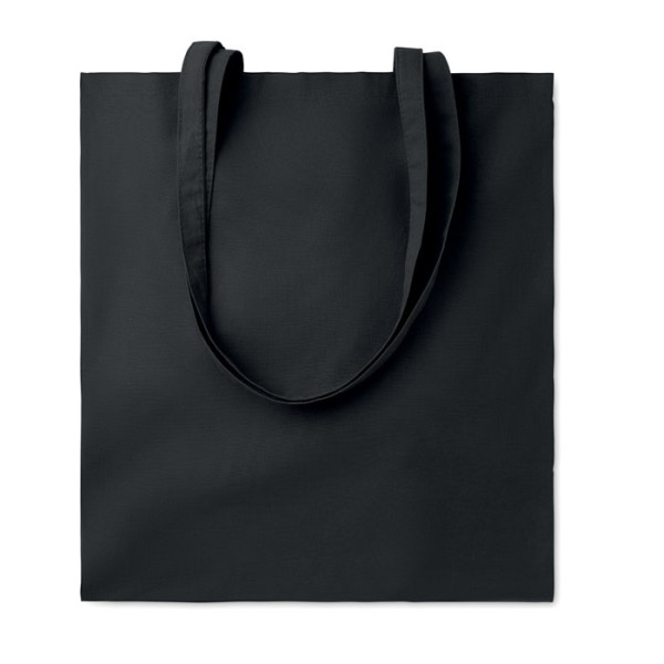 Sac shopping coton biologique ATOS  noir