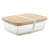 Lunch box en verre 800 ml TARIS personnalisable