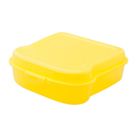 Boîte lunch 450 ml AUCHO personnalisée jaune