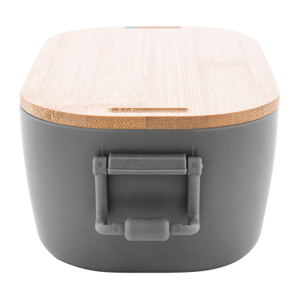 Boîte à lunch VANES personnalisée - grise