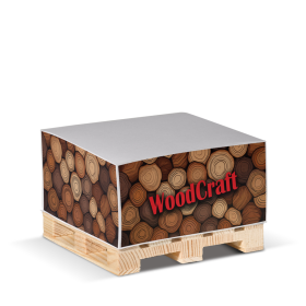 Bloc cube papier personnalisé en papier FSC