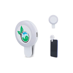 Lampe selfie LED portable URBINO personnalisée