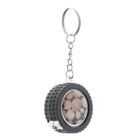 Porte-clés-mètre LEUVEN personnalisable avec logo - vue 4