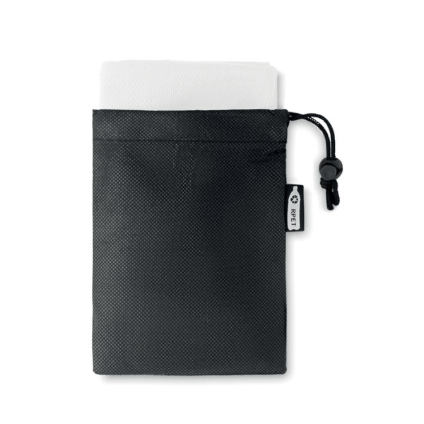 Serviette de sport en RPET LOPO personnalisée - vue 12