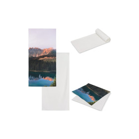 Serviette ultra-absorbante 400 g/m² NEMU 50 x 100 cm personnalisable - Made in Europe