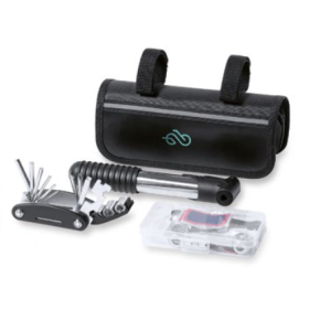 Sac de cadre de vélo avec kit de réparation - avec marquage