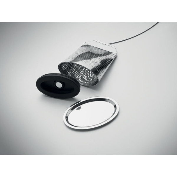 Infuseur à thé en acier inoxydable PUEO personnalisable avec logo - vue 2