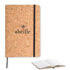 Carnet personnalisé A6 en liège TERO