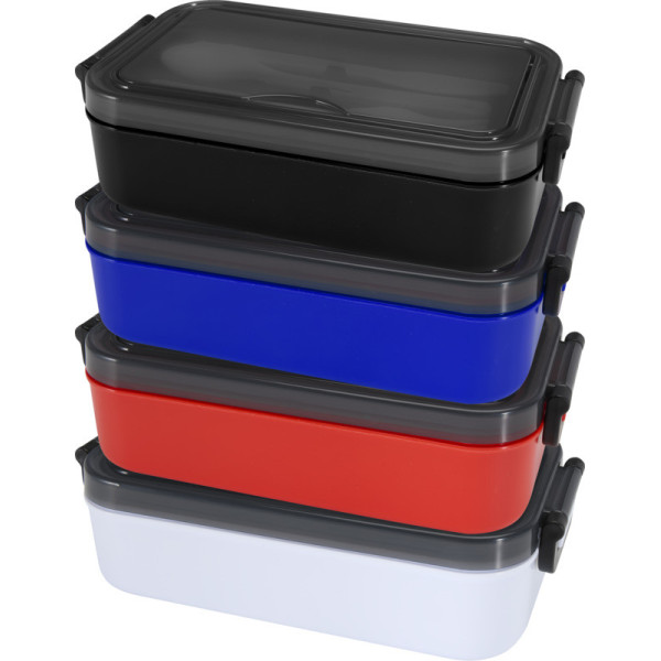 Lunch box publicitaire CAESAR avec fermeture charnière