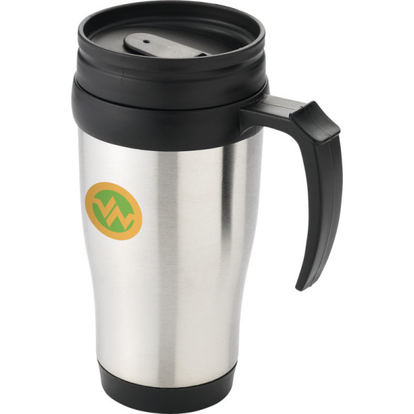 Mug isotherme 400 ml avec poignée FIRST personnalisable