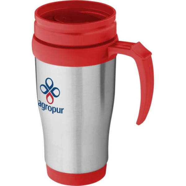 Mug isotherme 400 ml avec poignée FIRST personnalisable