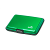 Porte-cartes aluminium RFID à 6 compartiments personnalisable NIVA