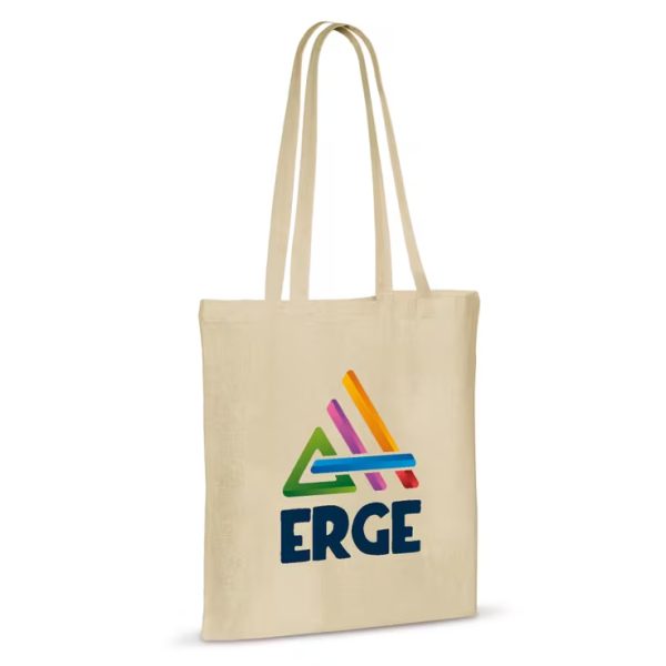 Tote bag personnalisé coton naturel 140g/m2