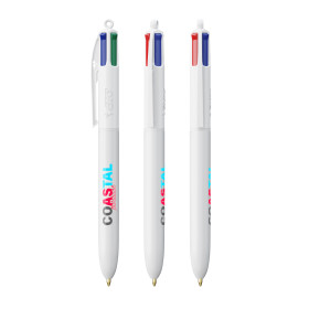Stylo BIC® 4 Couleurs Classique Eco Personnalisé