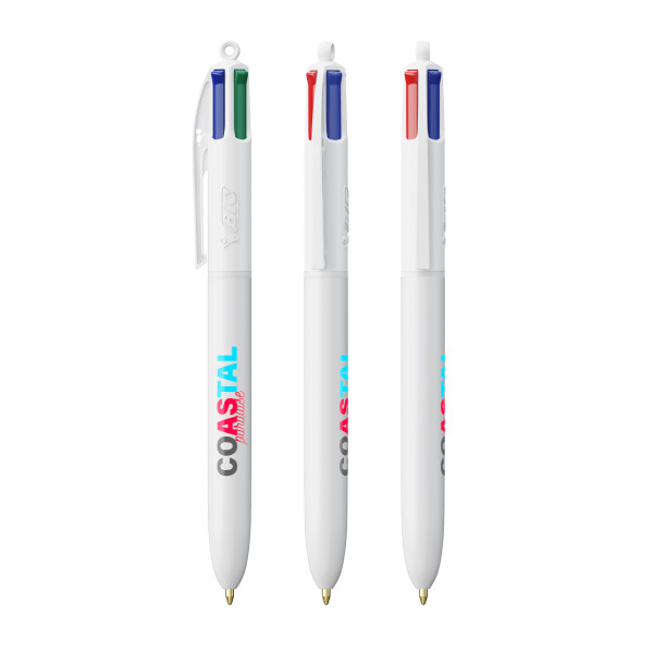Stylo BIC® 4 Couleurs Classique Eco Personnalisé
