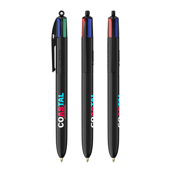 Stylo BIC® 4 Couleurs Classique Eco Personnalisé