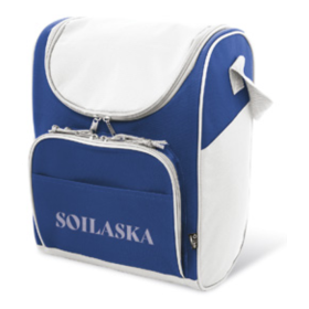 Sac isotherme coloré 22L double compartiment en RPET SINU personnalisé