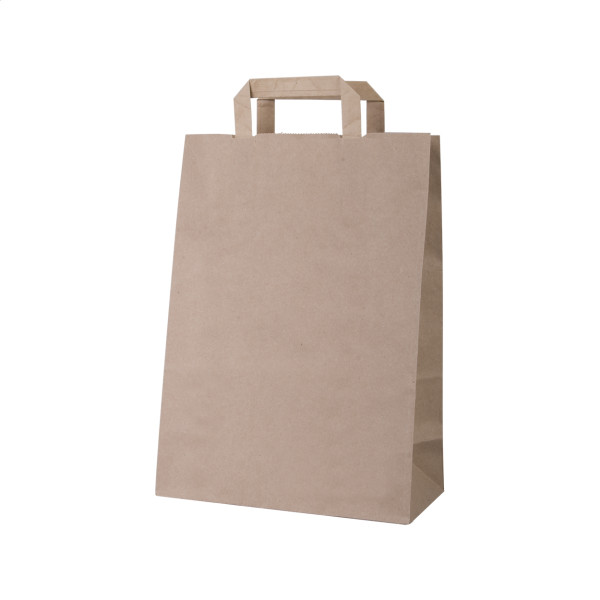 Sac en papier kraft TAEO personnalisable avec logo - vue 3