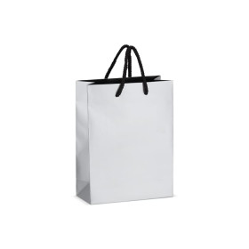 Sac cadeau en papier NETA personnalisable avec logo - vue 2