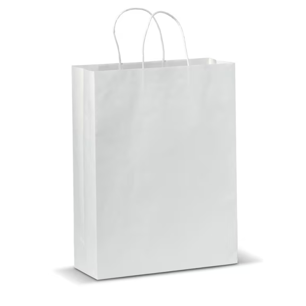 Grand sac en papier ECO look personnalisé pour boutique