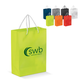 Sac papier Lazu personnalisable | Grande surface de marquage