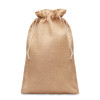 Grand sac cadeau en jute MIMA personnalisable avec logo