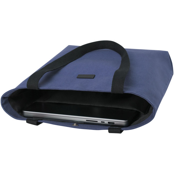 Sac shopping en toile recyclée SUTU personnalisable avec logo - vue 5