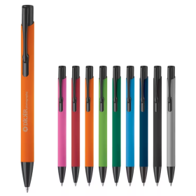 Stylo personnalisé métal mat gomme ROMA