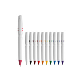 Stylo bille opaque SEKI personnalisé avec logo