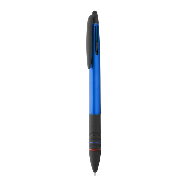Stylo 3 couleurs et stylet personnalisé