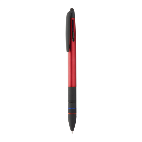 Stylo 3 couleurs et stylet personnalisé