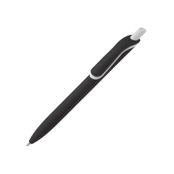 Stylo-bille soft touch VENU personnalisé avec logo - vue 2