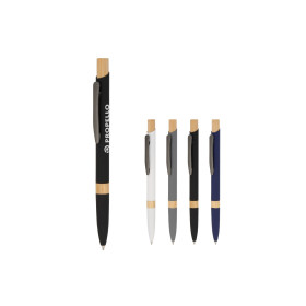 Stylo-bille recyclé en aluminium MUTA personnalisé