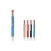 Stylo-bille 4 couleurs en papier GIFI personnalisable avec logo