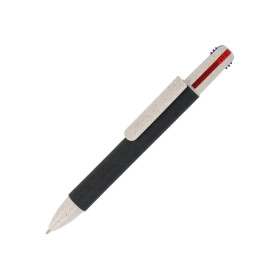 Stylo-bille 4 couleurs en papier GIFI personnalisable avec logo - vue 2