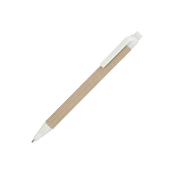 Stylo à bille en papier RUTI personnalisé avec logo - vue 2