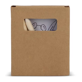 Kit coloriage RAMU personnalisé, boîte kraft écologique