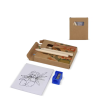 Kit coloriage RAMU personnalisé, boîte kraft écologique