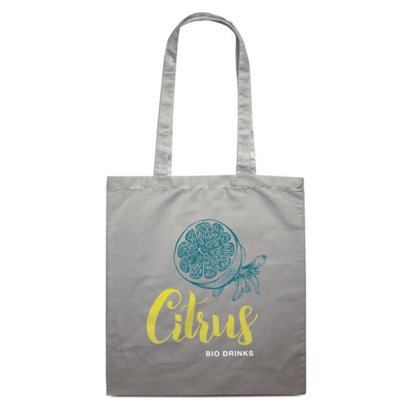 Tote bag coton 140 g/m² publicitaire LIVENA 18 couleurs