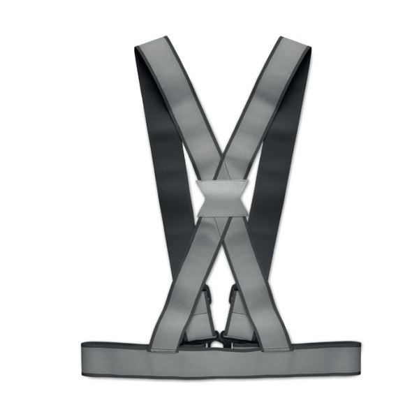 Bretelles réfléchissantes ZABE personnalisées avec logo - vue 4