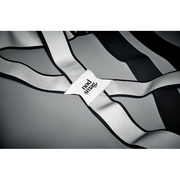 Bretelles réfléchissantes ZABE personnalisées avec logo - vue 5