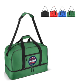 Sac de voyage WENDO personnalisable, 2 compartiments R-PET