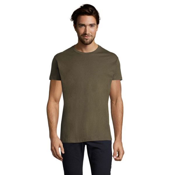 T-shirt homme col rond KIZA personnalisé avec logo - vue 13