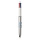 Stylo BIC® 4 Couleurs Shine