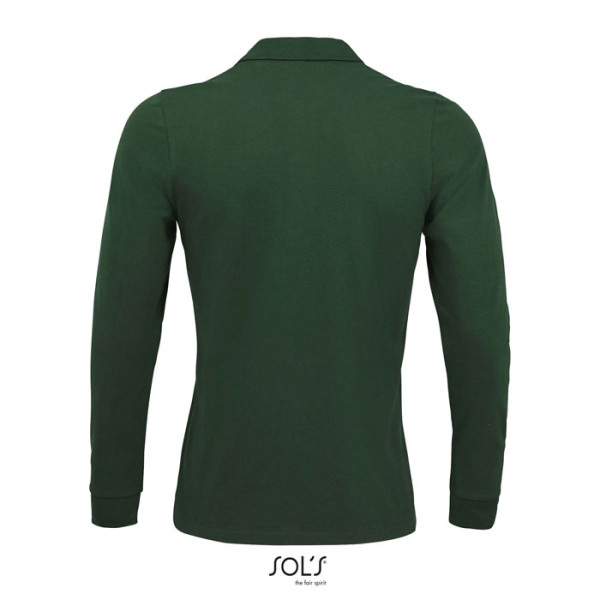 Polo piqué manches longues 180 g/m² Sol's PERFECT homme personnalisable